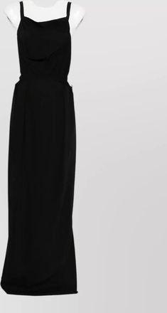 Rick Owens cotton jersey maxi dress
