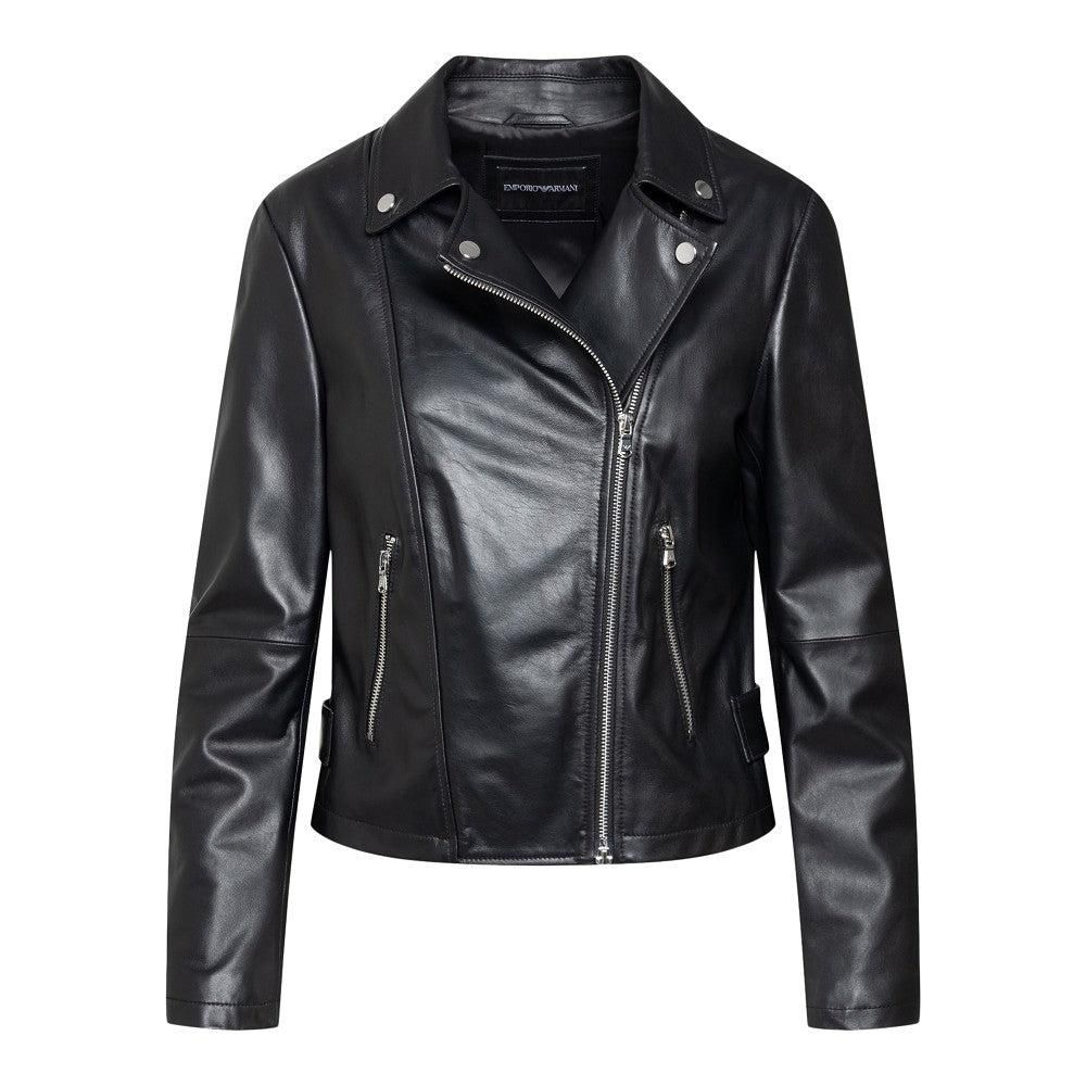 Emporio Armani: Black Leather Jackets now up to −50% | Stylight