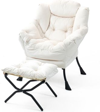 STILVORA Stilvora Sedia Da Ufficio Ergonomica Con Poggiapiedi E Supporto Lombare Ad Aria, Pelle, Nero