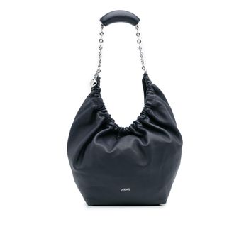Loewe Tweedehands Kleine Mellow Nappa Lamsvel Squeeze Tas