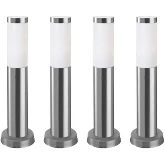 Forlight Forlight Koral (2 Uds) Baliza Exterior Para Jard&iacute;n Resistente Al Agua Ip55. Poste De Luz Para Sendero Y Camino. L&aacute;mpara Bolardo De Acero Inoxidable Gr