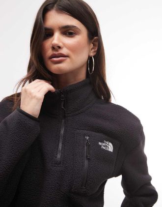 The North Face Yumiori con zip a 1/4 in nero