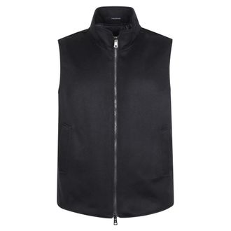 Tagliatore Spyke Gewatteerd Vest - Heren - Jassen - Blauw - Maat: L Zijde