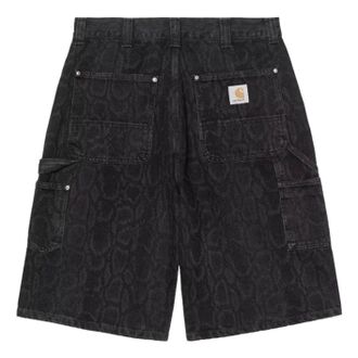 Carhartt Work in Progress OG Double Knee Short Snake Camo Black I036590-3R260
