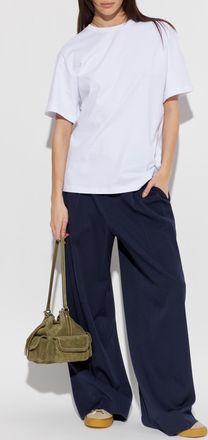 Kenzo T-shirt With A Patch, Womens, White