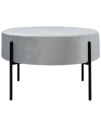 Safavieh Lisbon Round Cocktail Ottoman