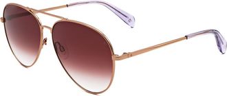 Rag & Bone RNB5052/G/S 0AU2 3X Red Gold/Pink Gradient