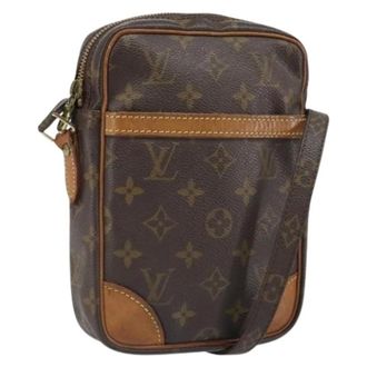 Louis Vuitton Pre-owned Cross Body Bags, female, Brown, Size: ONE SIZE Pre-owned Canvas Cross Body Bag
