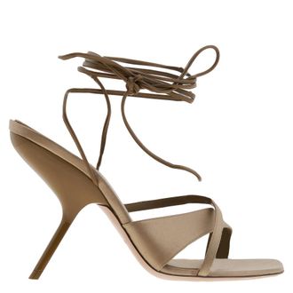 Ferragamo Allegra X5 Stiletto Sandals, Size 7 C