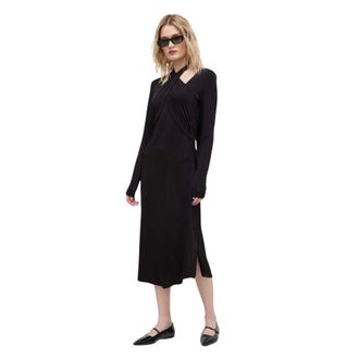 Bruuns Bazaar Vestido con cuello halter - Dresses - Mujer - Negro - XS