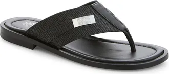 Roberto Cavalli Flip Flop in Black at Nordstrom Rack, Size 9.5