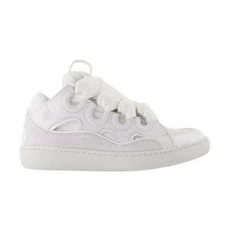 Lanvin Curb Low Top Sneakers - - Shoes - Donna - Bianco - 42 EU