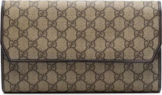 Gucci Pre-owned Gucci GG Supreme Clutch Ladies QD5K0TUOAQHD4VPB
