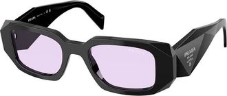 Prada PR 17WS 16K40J Womens Sunglasses Black Size 49