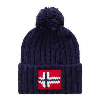 Napapijri Beanies, unisex, Blue, Size: ONE SIZE Semiury Beanie