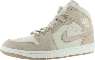 Nike Air Jordan 1 Mid SE Womens Trainers FJ3448 Sneakers Shoes (UK 7.5 US 10 EU 42, Legend Light Brown 200)
