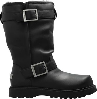 UGG Willy Chavarria Biker Boot - Heren - Winterlaarzen - Zwart - 42 EU - Leer - Schoenen