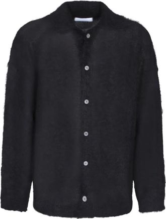 BONSAI Zwarte Sweater Aw 23 Luxe Comfort - Heren - Vesten - Zwart - M - Truien & Vesten