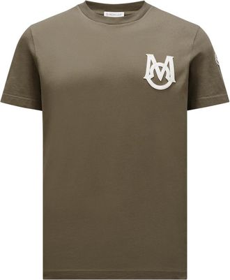 Saldi T shirt Moncler in Verde Acquista fino a da 152 00 Styligh