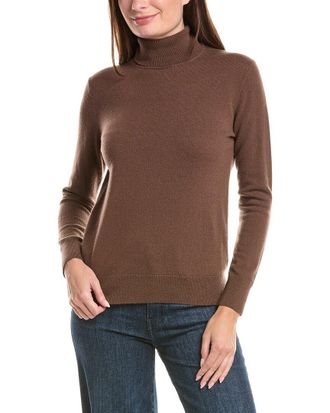Lafayette 148 New York Turtleneck Cashmere Sweater