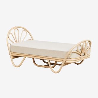 Sklum Cama En Rat&aacute;n Con Colch&oacute;n Dahlia Kids Sklum 70 X 135 Cm