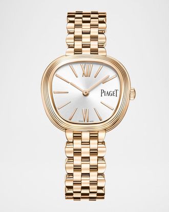 Piaget 29mm 18K Rose Gold Sixtie Watch