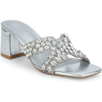 Lauren Lorraine Sassy Sandals in Silver at Nordstrom, Size 6.5