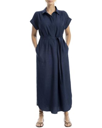 Max Studio Maxi Shirt Dress
