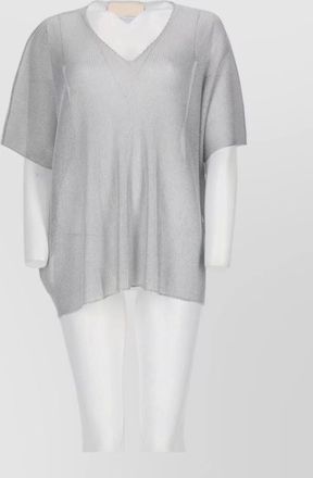 Circus Hotel v-neck knitted top