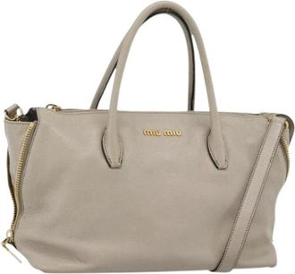 Miu Miu Borsa Pre-owned - - Pre-owned - Donna - Grigio - ONE SIZE