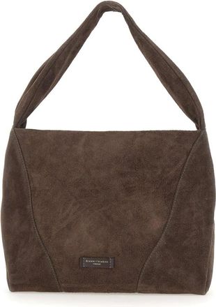 Gianni Chiarini Suria - Dames - Schoudertassen - Bruin - ONE Size - Leer - Tassen