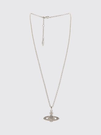 Vivienne Westwood Collana Orb Vivienne Westwood in ottone con strass incastonati