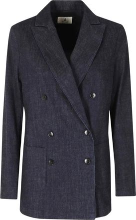 Myths Denim Jacket - Dames - Blazers - Blauw - L - Denim - Jassen