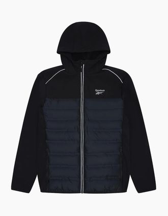 Reebok Mens Herston Hybrid Jacket - Black - Size: Regular/34
