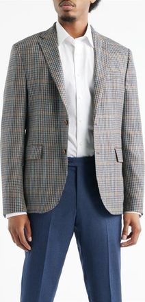 Zanella Treviso Wool & Silk Sport Coat in Blue at Nordstrom, Size 44 - R