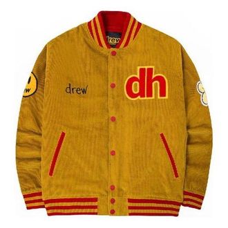Drew House Corduroy Varsity Jacket Brown DH-C6392-OXDI