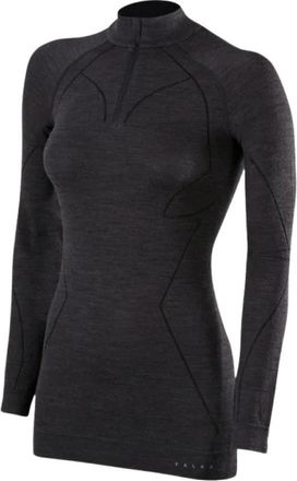 Falke Long Sleeve Training Tops - Dames - Sportshirts - Zwart - XS - Fitness