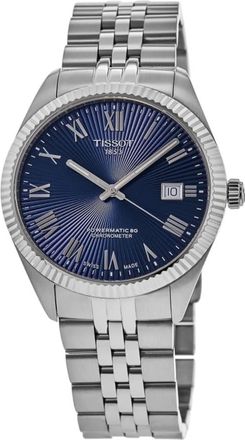 Tissot Ballade Automatic Blue Dial Stainless Steel Mens Watch T156.408.11.043.00