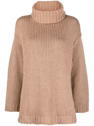 Red Valentino Desert chunky-knit jumper - Neutrals