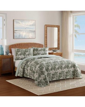 Tommy Bahama Costa Blanca Texture Cotton Quilt Set