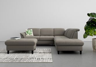 Sit&more Ecksofa &raquo;Maggiore L-Form&laquo; wahlweise mit Kopfteilverstellung, Bettfunktion und Stauraum