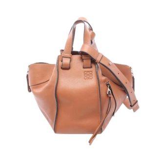 Loewe Pre-owned Leren Handtas - Dames - Pre-owned - Bruin - Maat: ONE Size Leer
