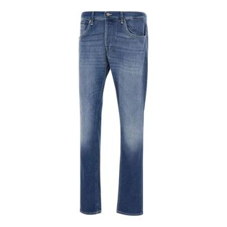 Dondup Jeans, Heren, Blauw, W38, Slim-fit Jeans