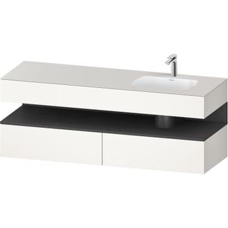 Duravit Duravit Qatego Lavabo Encastrado Con Base De Lavabo Consola