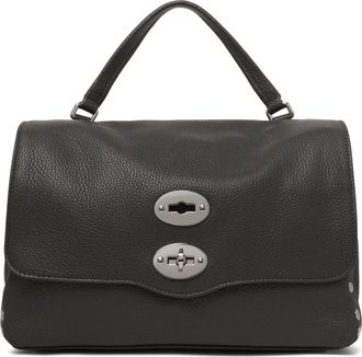Zanellato Postina Handtas - Dames - Handtassen - Grijs - ONE Size - Leer - Tassen