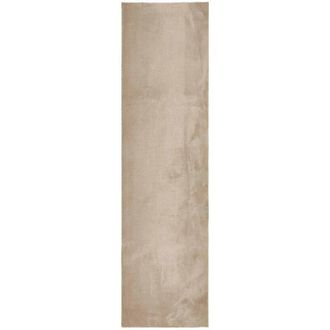 vidaXL Area Rugs Rectangular HUARTE Sand 500 x 80 cm Polyester vidaXL