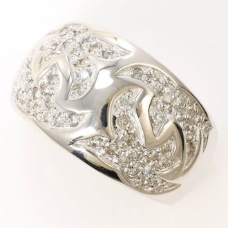 C&A White Gold White Gold (18K) Band Ring (Pre-Owned)