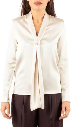 Hanita Blouse - Dames - Blouses - Beige - XS - Polyester - Overhemden