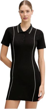 Guess Kleedjes, Dames, Zwart, S, Peony Jurk
