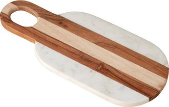 Be Home Moa Marble & Wood Oval Board at Nordstrom